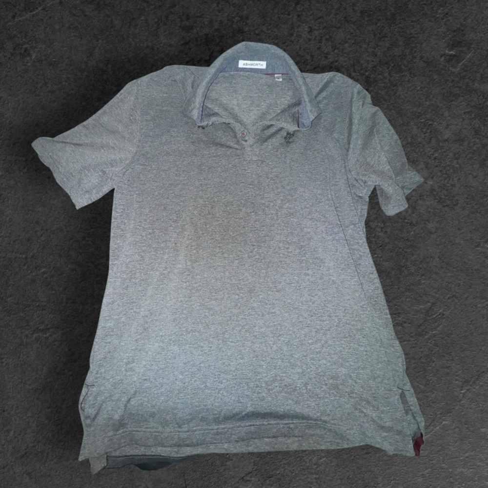 Ashworth Charcoal Polo Shirt